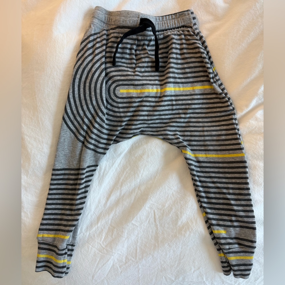 Nununu drop crotch jersey joggers 2-3T